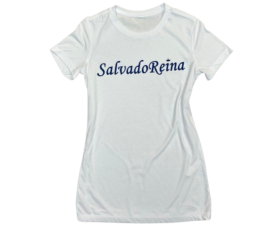 SalvadoReina Feminine White Tee