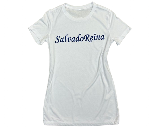 SalvadoReina Feminine White Tee