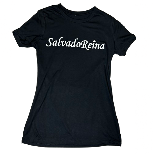 SalvadoReina Feminine Black Tee